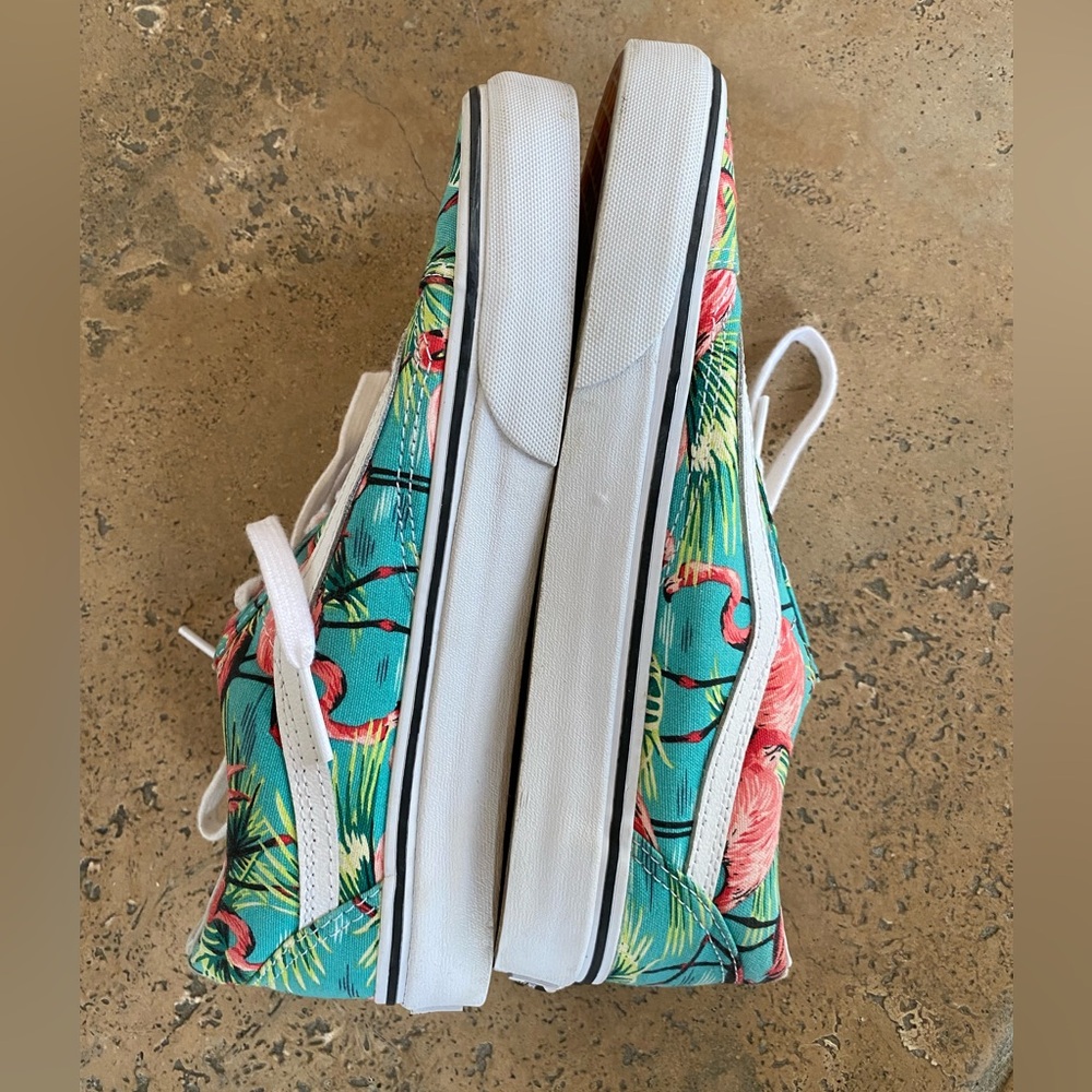 Vans Van Doren Old Skool Flamingo Sneakers Sz 8.5 - Picture 11 of 13
